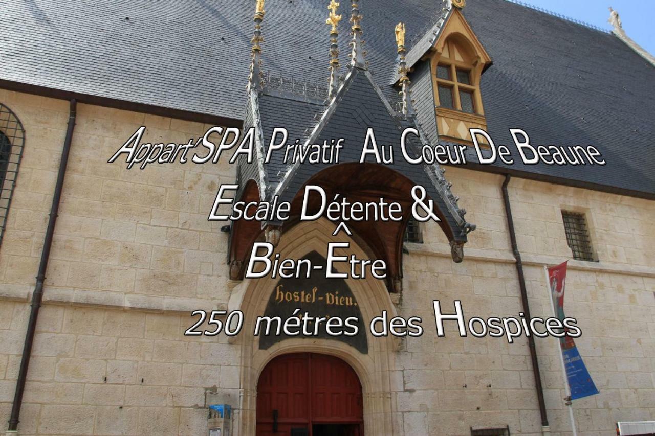 Appart' Spa Et Sauna Privatif Au Coeur De Beaune Εξωτερικό φωτογραφία